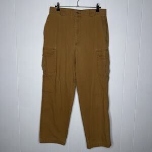 Vintage Land Rover Gear Men’s Cotton Canvas Cargo Pants Utility Size 30